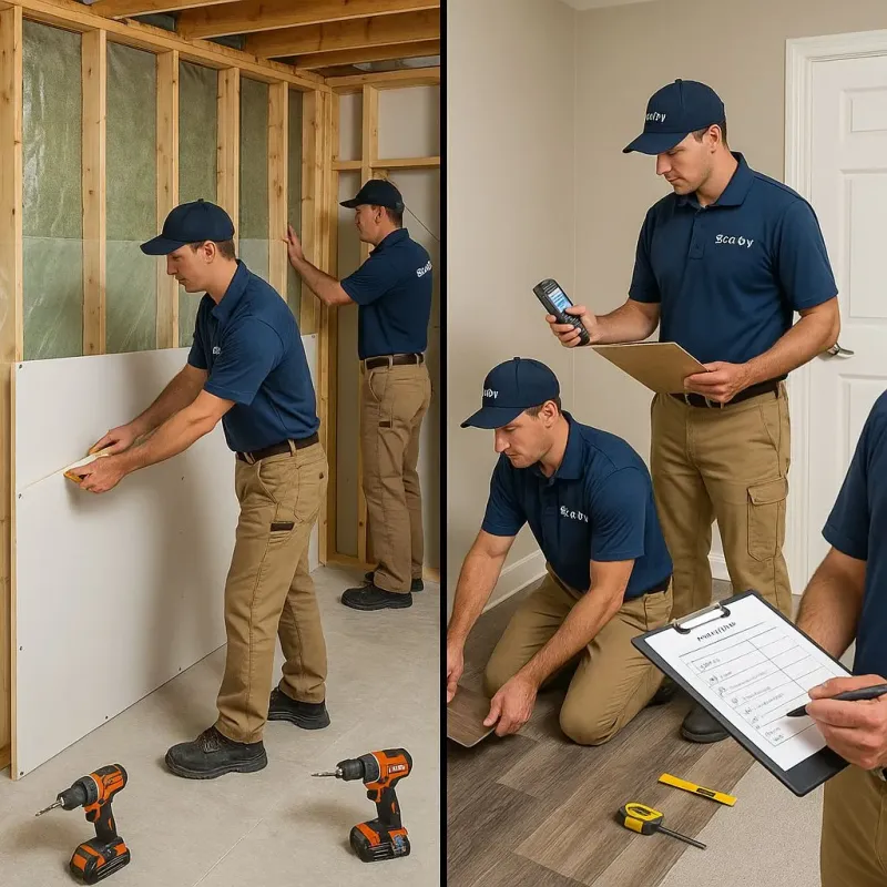 Repairs and Reconstruction process in Wahiawa, HI